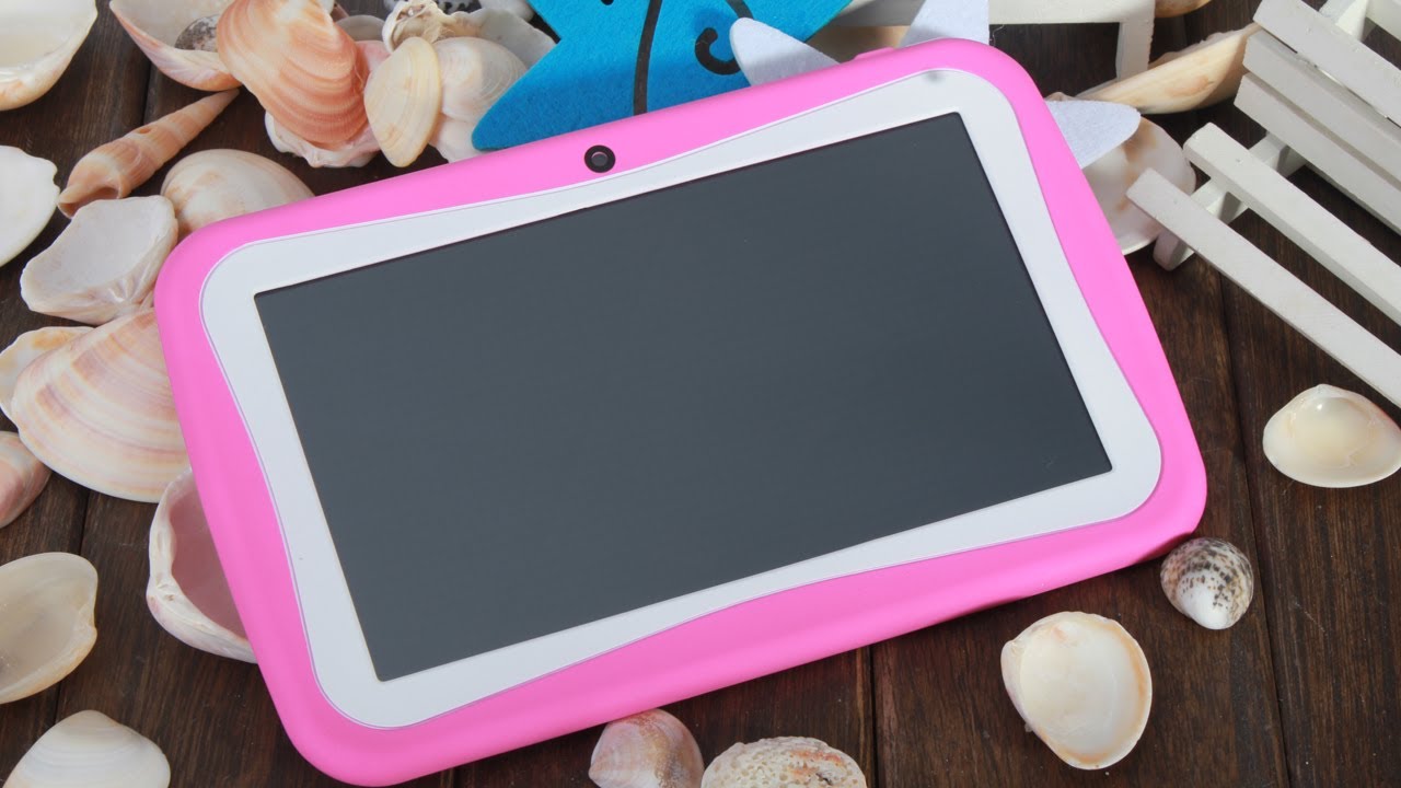 KIDS Tablet Wopad Android 7.1 Rock Chip 3126 Quad Core 8GB Multi Touch Screen- Pink