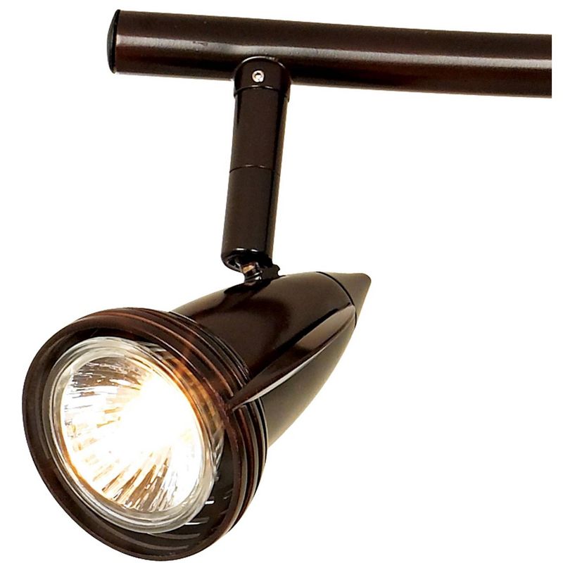 LED Pro Track(R) 4-Light Oil Rubbed Bronze Track Kit Wave Bar