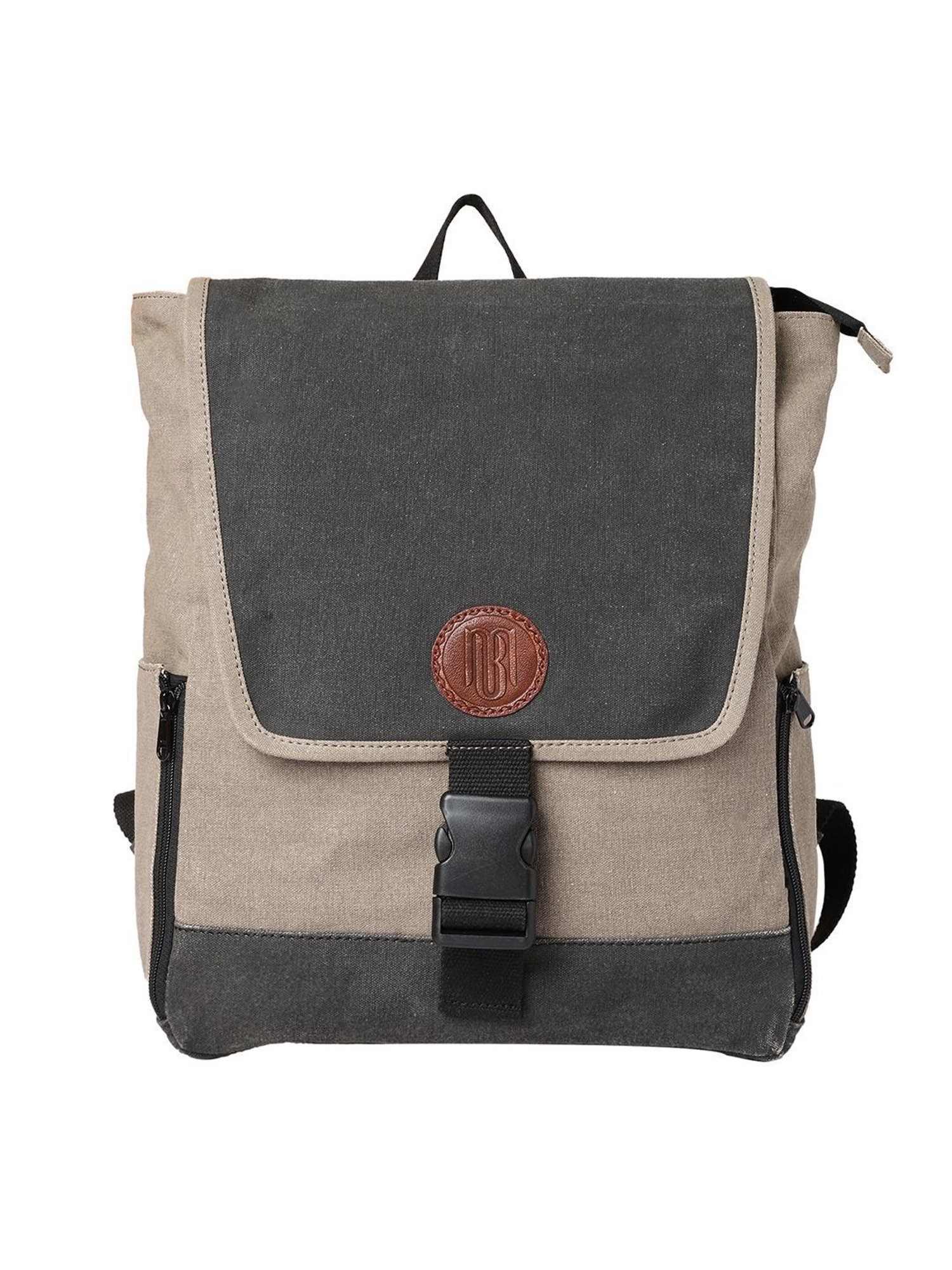 Mona B 18 Ltrs Beige Large Backpack