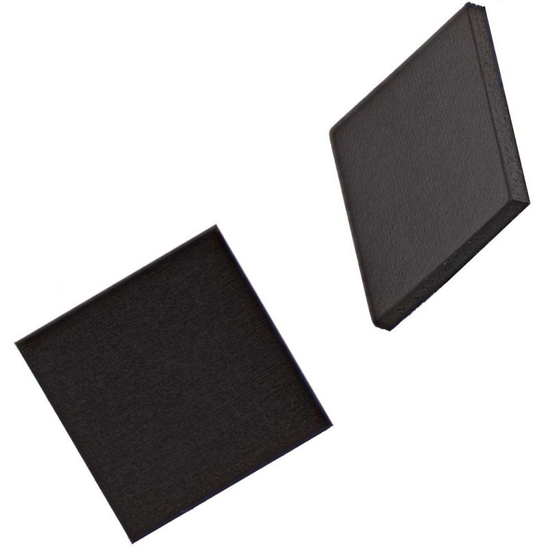 Juvale 120-Pack Magnetic Squares with Adhesive Backing, Magnets for DIY Arts and Crafts (1 Inch)