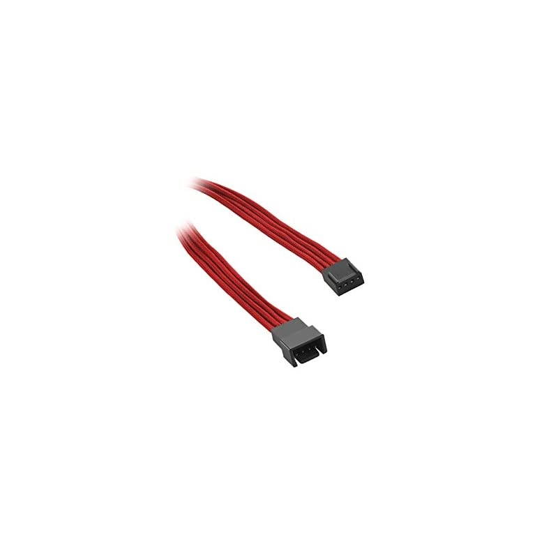 ModFlex 4pin Fan Cable Extension 30cm Red