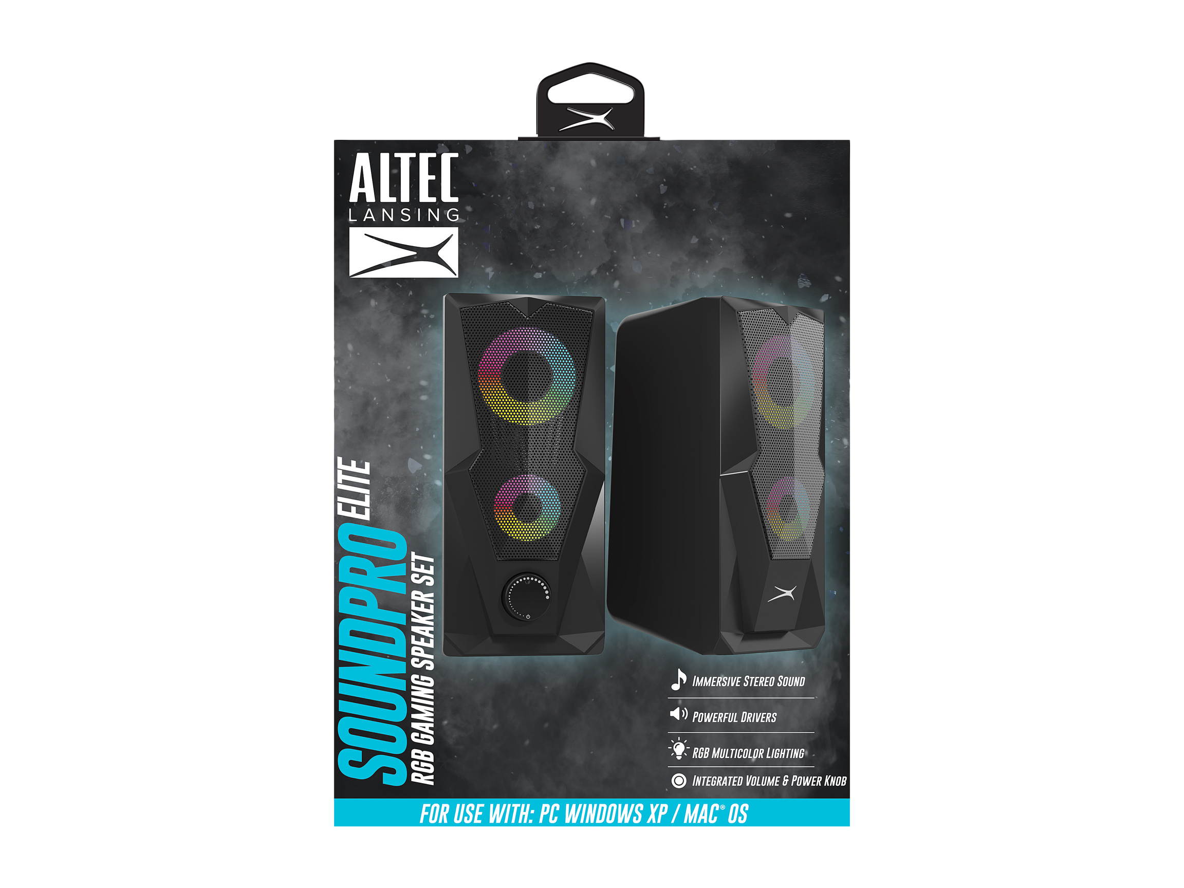 ALTEC LANSING ALPCS05 Soundpro Elite RGB Gaming Speaker Set