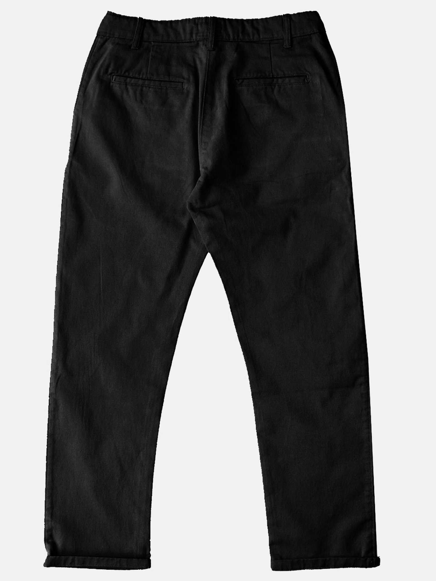 Kiddopanti Boys Black Solid Pants