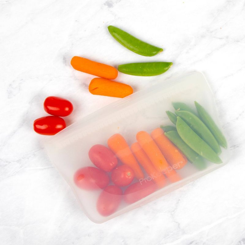 Progressive Reusable Silicone 2pk Snack Bag - Sour Cream