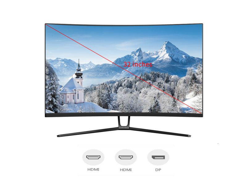 TITANARMY N32SK-PRO 32" Gaming Monitor, 144Hz-240Hz, AMD FreeSync, 1ms MPRT, HDMI/DP/3.5mm, 1920 x 1080 FHD,  Low-Blue Light & Flicker-Free, Desktop/Wall Mount R1500 Curved Widescreen Monitor