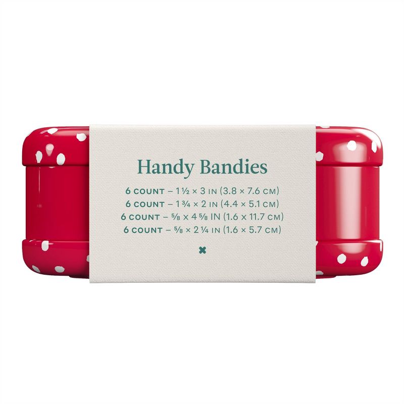Welly Handy Bandies Finger & Toe Flex Fabric Assorted Bandages - 24ct