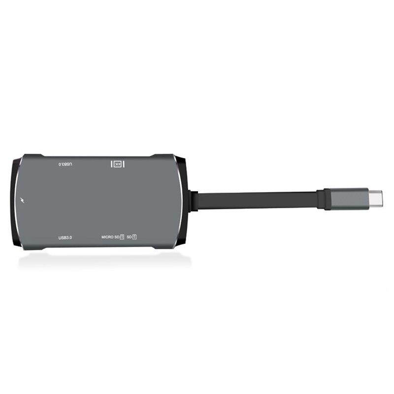 USB HUB USB C naar HDMI SD/TF Kaartlezer Adapter voor MacBook Pro Samsung Galaxy S8 S9 Plus huawei Xiaomi Redmi Type C USB 3.0 HUB