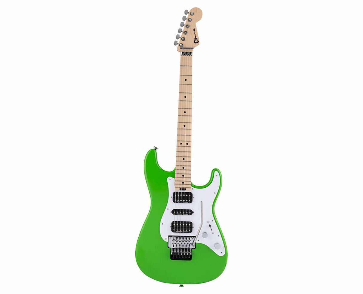 Charvel Pro-Mod So-Cal Style 1 HSH FR M Maple FB Slime Green