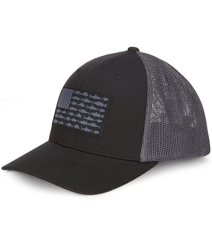 Columbia PFG Flag Mesh Trucker Cap