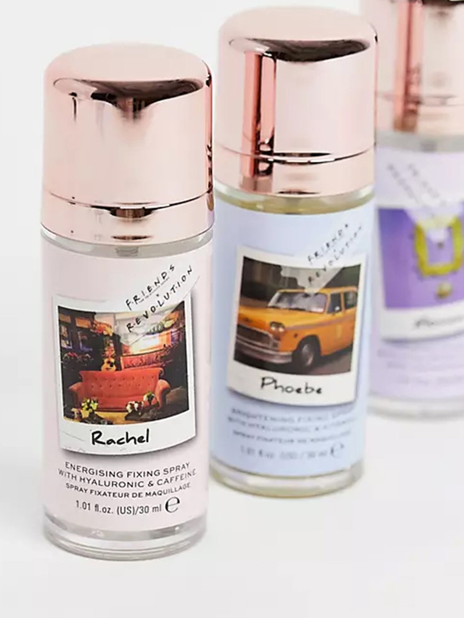 Makeup Revolution X Friends Brightening Fixing Spray Phoebe - 30 ml