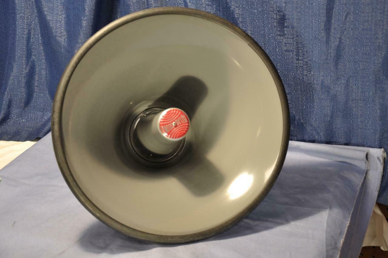 Atlas DR32 16.5" Round 95&ordm; Directional PA Horn & PD-30 30 Watt 8 Ohm Driver NOS