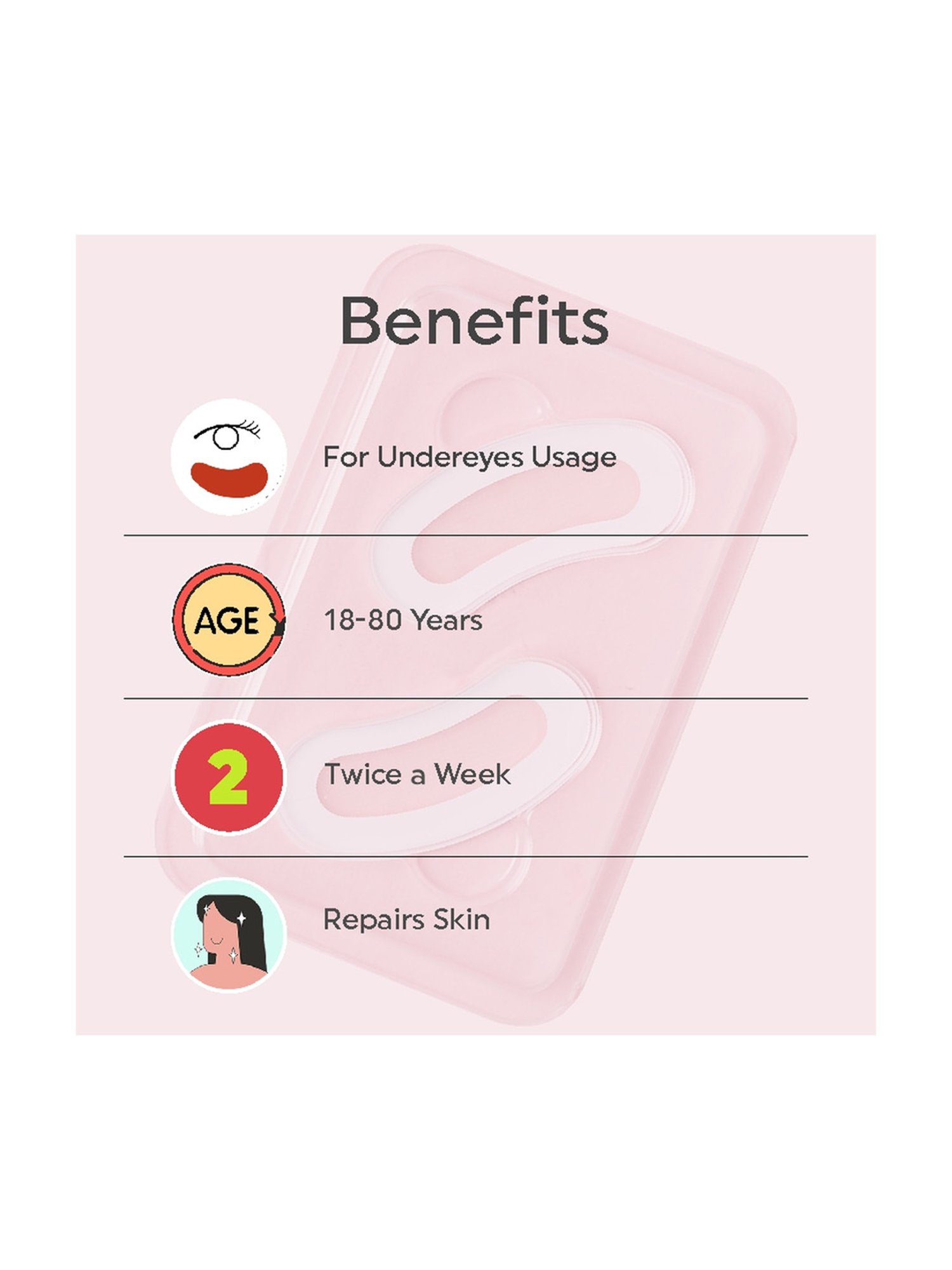 House of Beauty Instant Filler - Dissolvable Patches - 0.25 mm - 2 Pairs - 55 gm