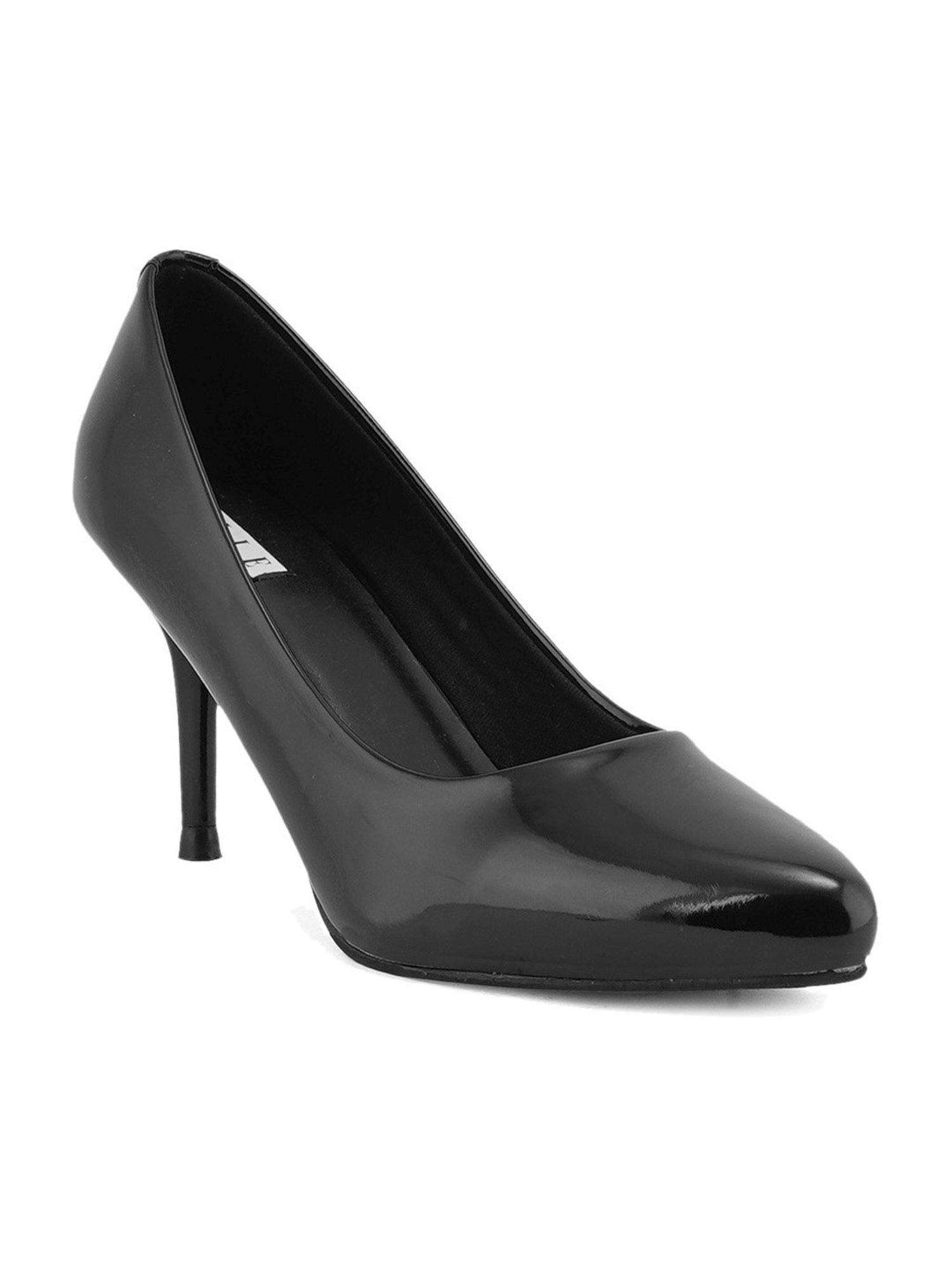 Elle Women's Black Stiletto Pumps
