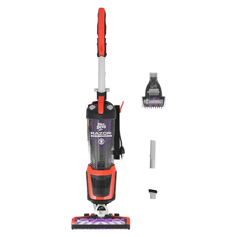 Dirt Devil Razor Pet Advanced Power Swivel Steer Bagless Corded Upright Vacuum (Certified Refurbished)