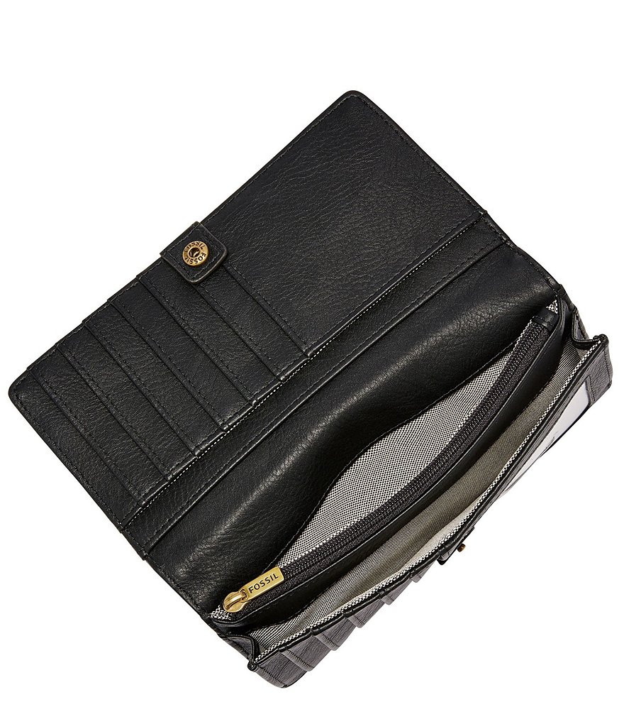 Fossil Liza Slim Snap Bifold Wallet