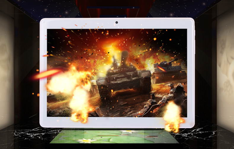 Mini Tablet 10 Inch 16GB HDMI 6000mAh 1.3GHz 10 Inch 5-7 hours Tablet White TABLET-S11-W