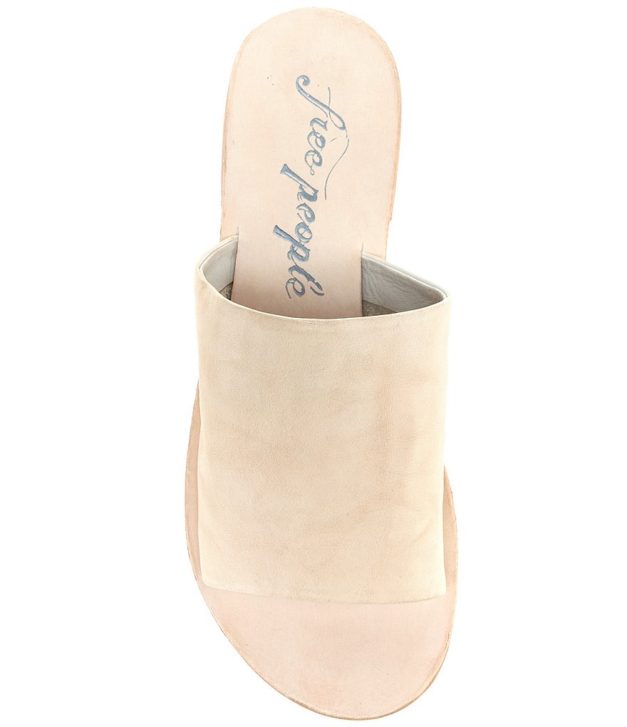 Free People Vicente Leather Slide Sandals