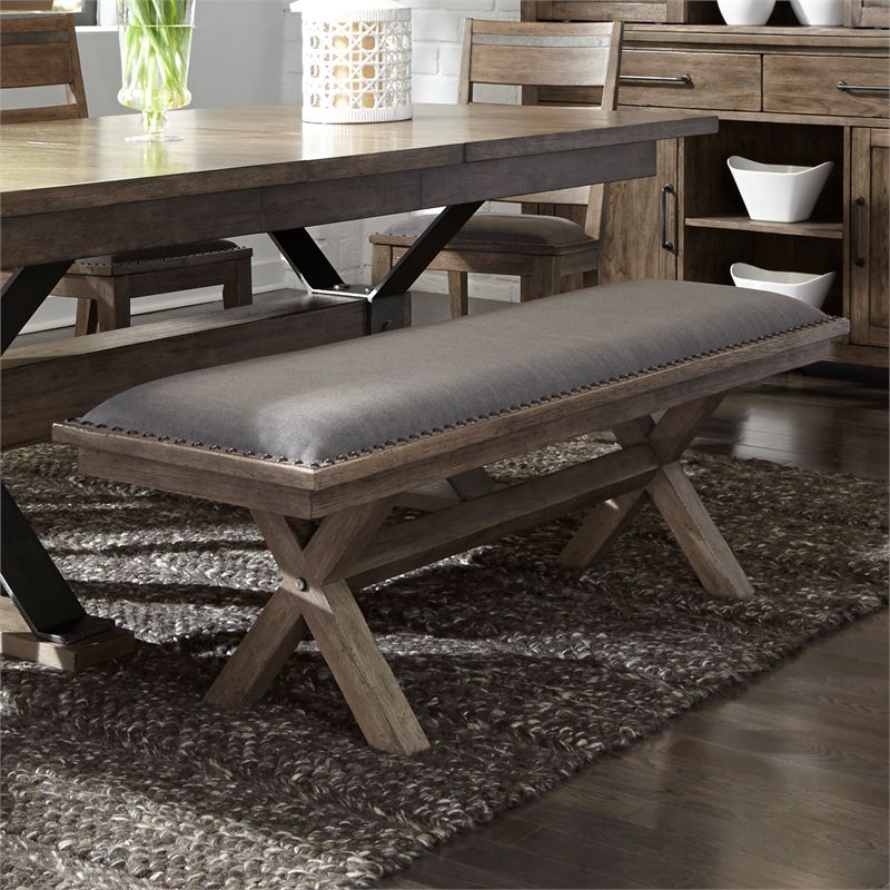 Bench in Brown - Liberty Furniture