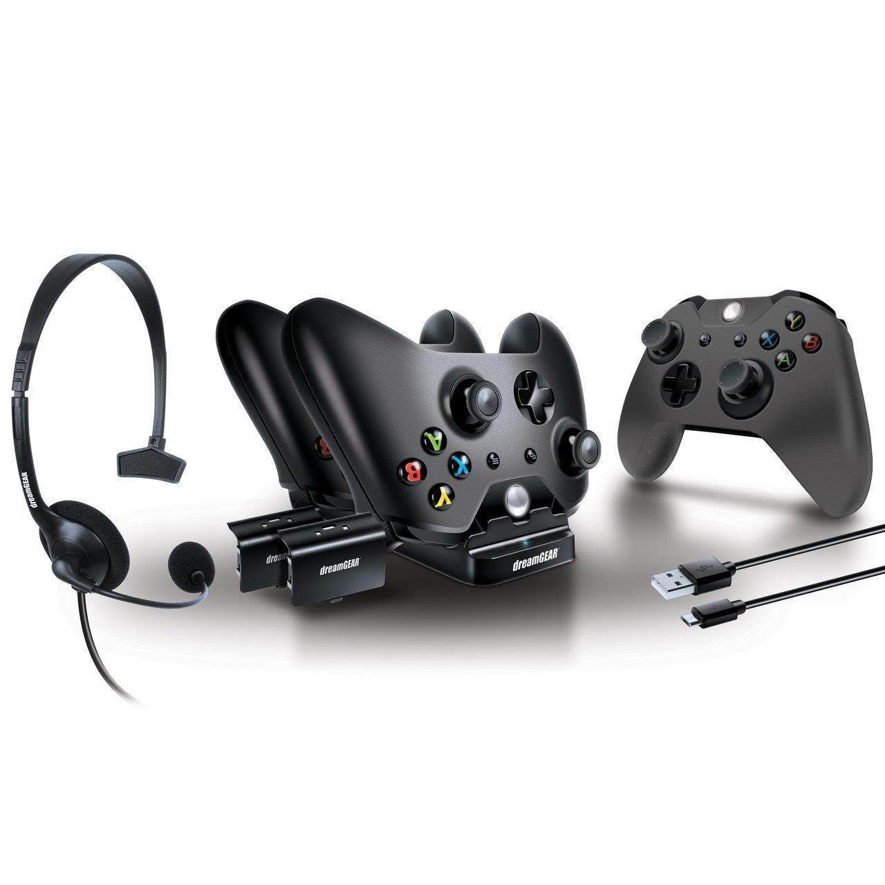 dreamGEAR Player's Kit for Xbox One - Black