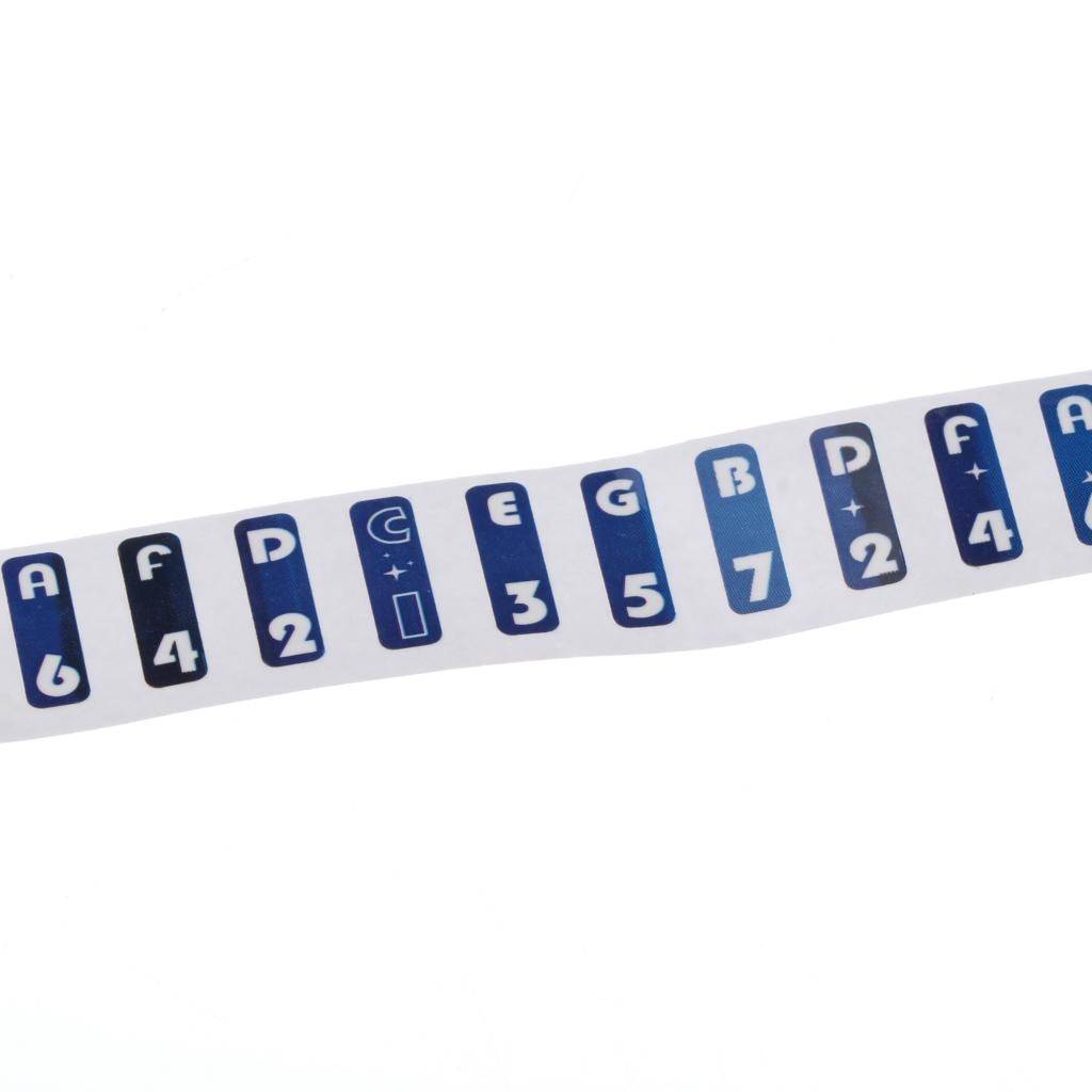 Kalimba Steel Key Logo Note Sticker for Beginner Learner Musical Set