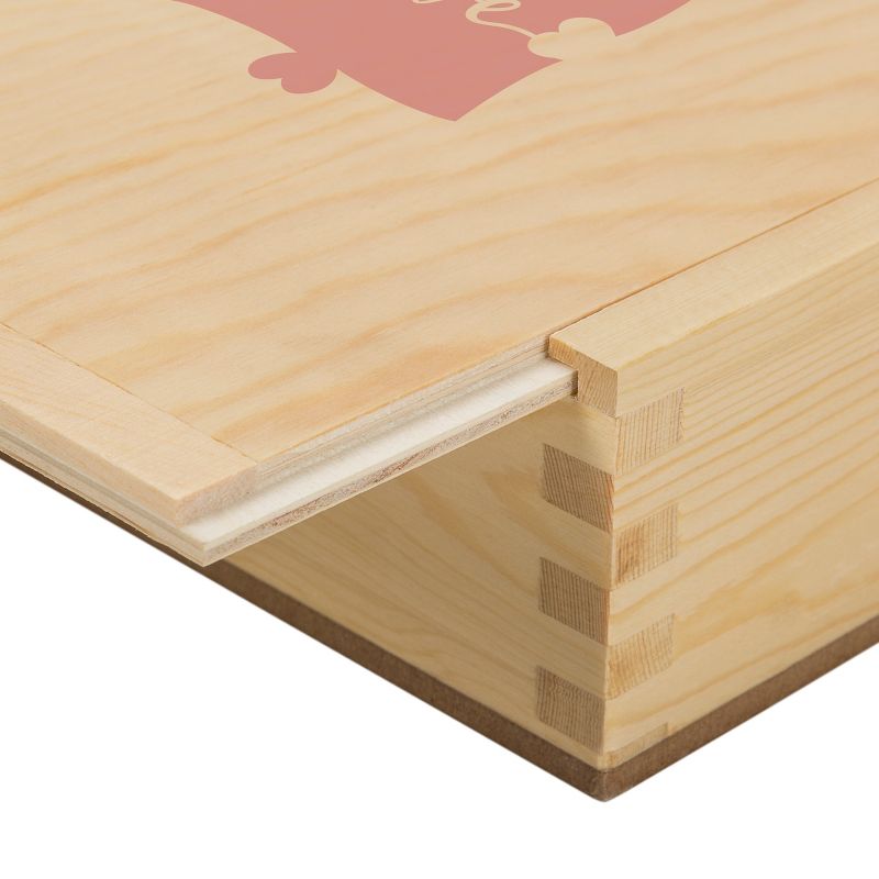 "Love" Wedding Guestbook Puzzle Tan