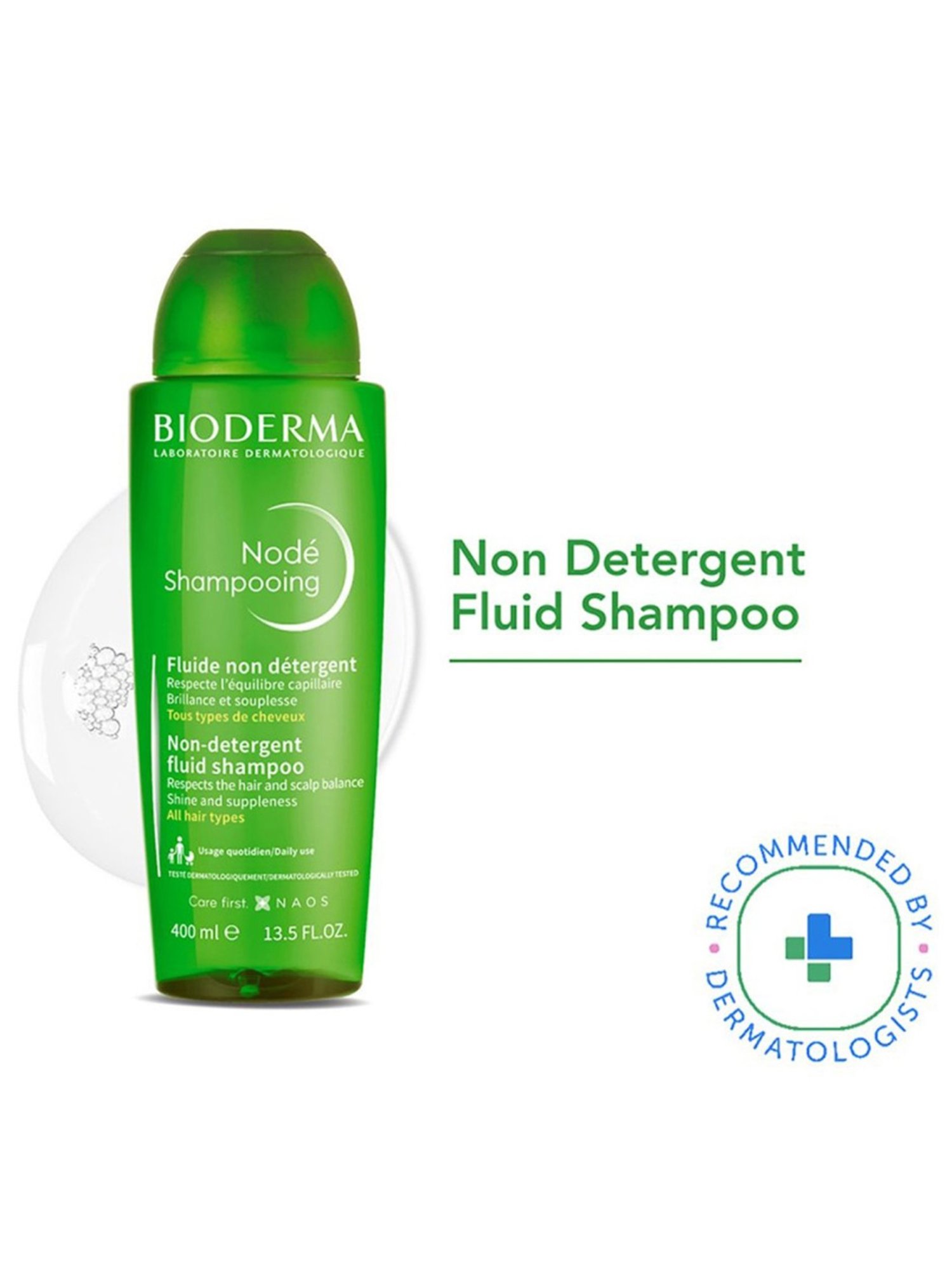BIODERMA Non-Detergent Fluid Shampoo - 400 ml