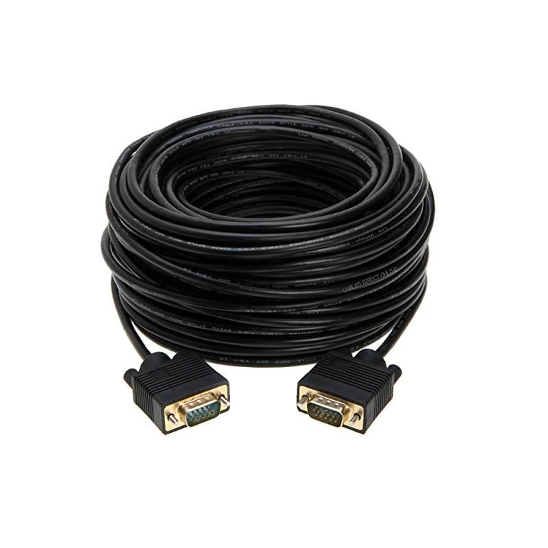 SVGA Super VGA Monitor Cable Male to Male 3Ft 100FT SVGA 50FT