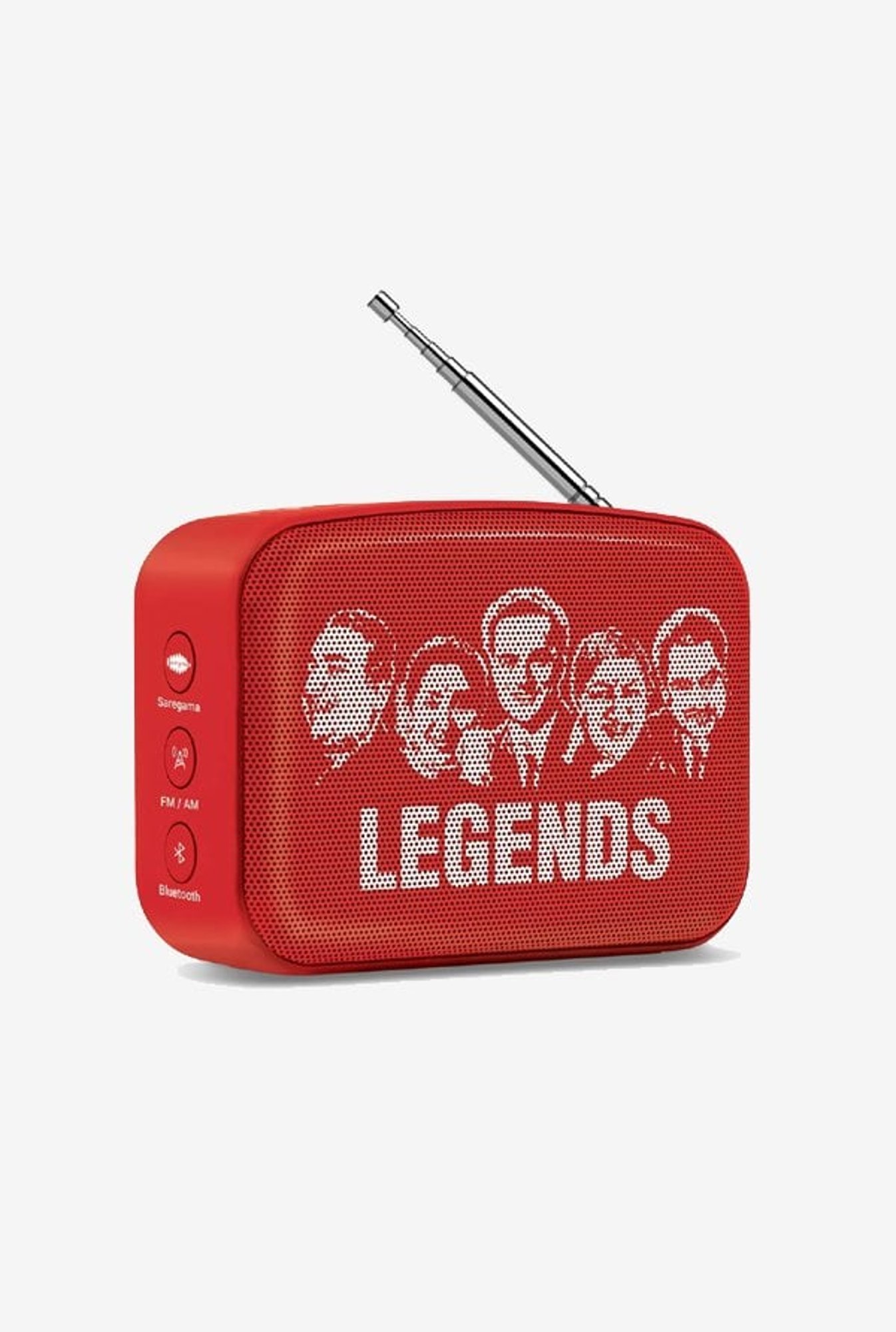 Saregama Carvaan SCM02 Mini 2.0 Bluetooth Speaker (Sunset Red)