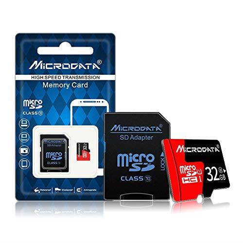 Alice Zeng 32GB U1 Red and Black TF (Micro SD) Memory Card