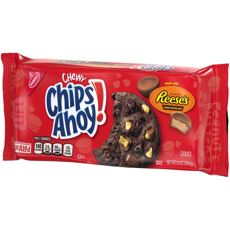 Chips Ahoy! Chewy Chocolate & Reese'S Peanut Butter Cup Cookies - 9.5oz