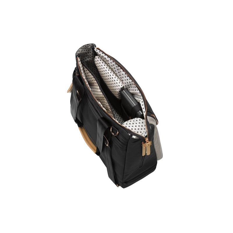 Petunia Pickle Bottom Pivot Diaper Bag- Sand/Black