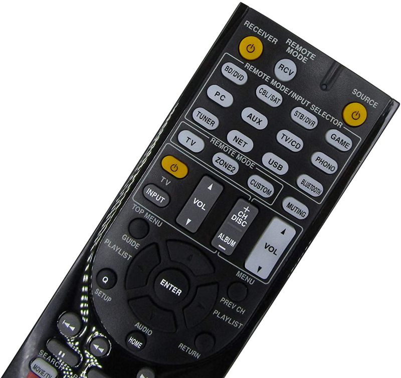 HCDZ Replacement Remote Control for Onkyo RC-880M TX-NR636 HT-RC660 HT-S7700 HT-R693 TX-NR838 TX-NR737 Integra 24140881 RC-881M DTR-30.6 7.2-Channel Network A/V Receiver