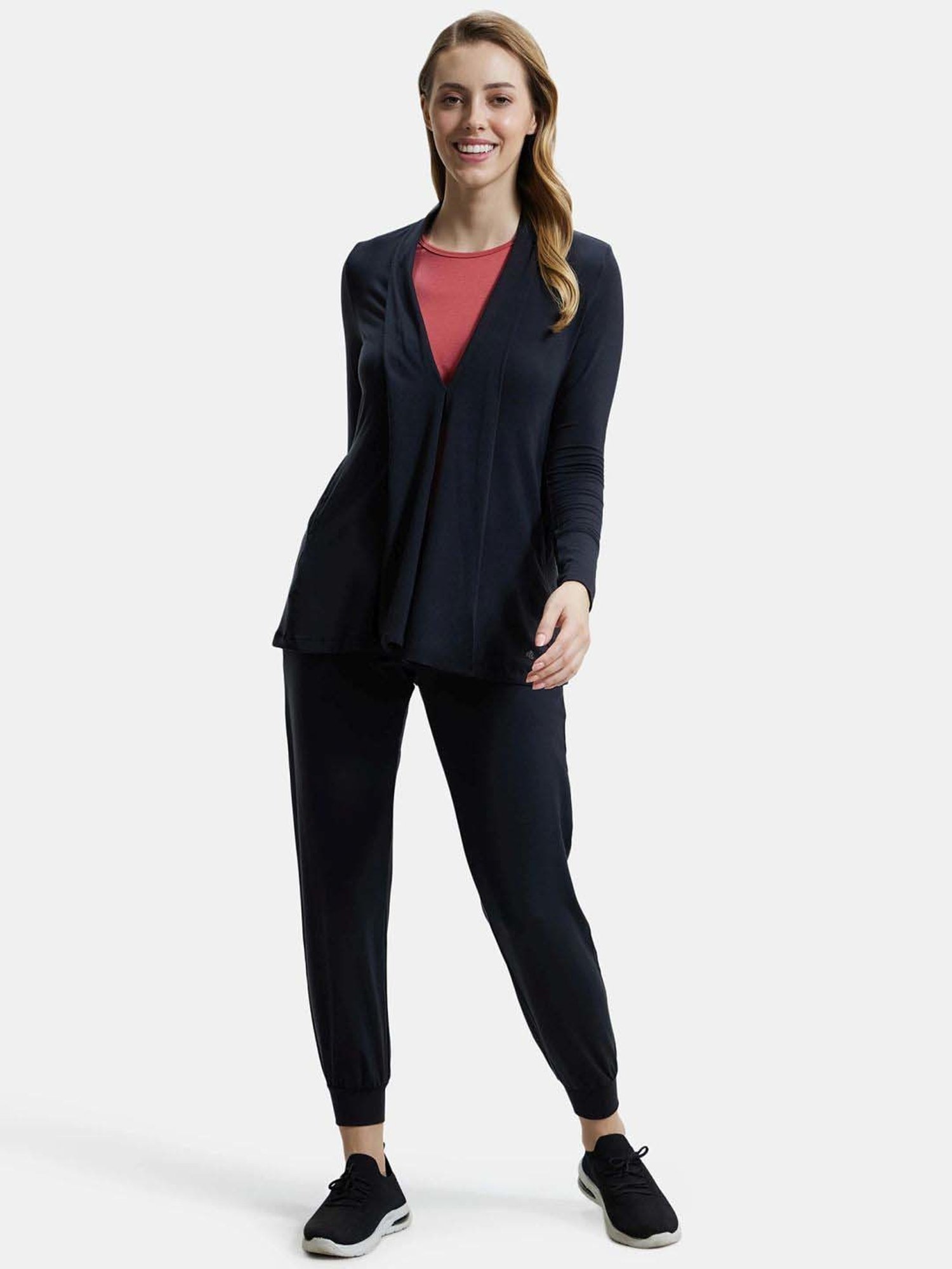 Jockey Black Plain Shrug