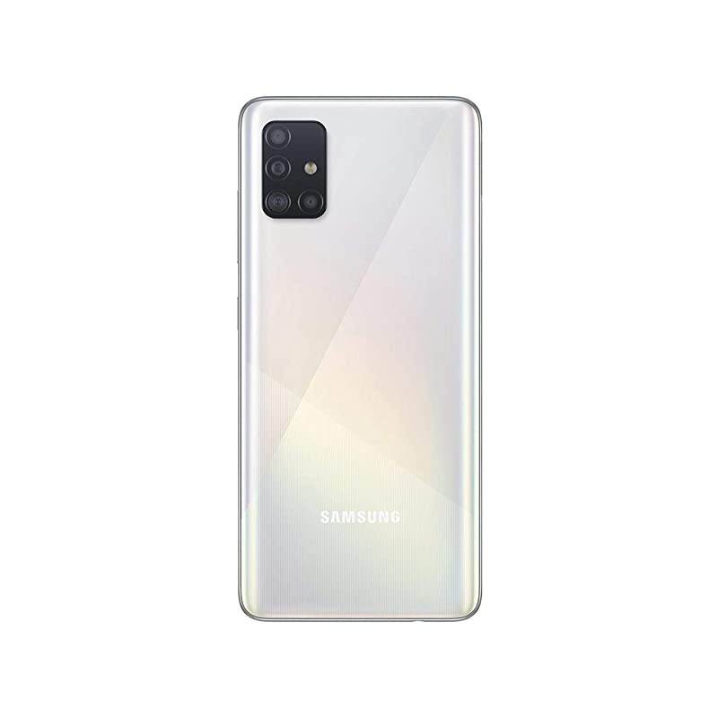 Galaxy A51 A515F 128GB DUOS GSM Unlocked Phone w/Quad Camera 48 MP + 12 MP + 5 MP + 5 MP (International Variant/US Compatible LTE) - Prism Crush White