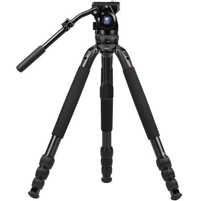 Sirui SR-3004 SR Series Professional 4-Section Aluminum Tripod, 55 lb Capacity