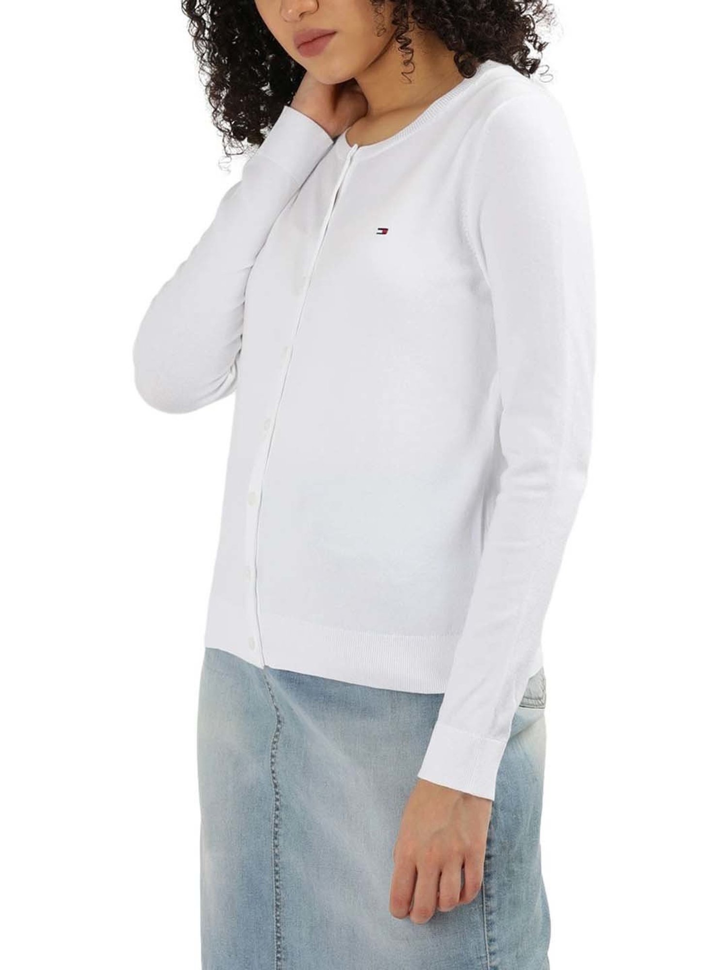 Mafadeny Black Striped Shrug