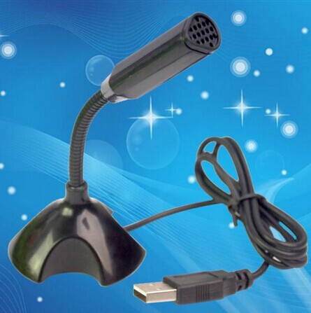 Tekit New USB Mini Professional recording Microphone for PC laptop desktop MAC, USB Mini microphone(black)