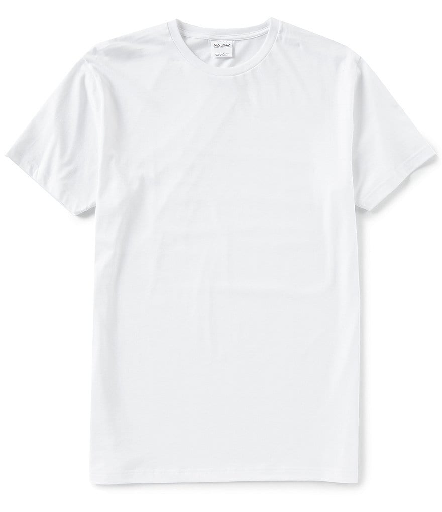 Gold Label Roundtree & Yorke 3-Pack Slim Fit Crew Neck Supima Cotton T-Shirts