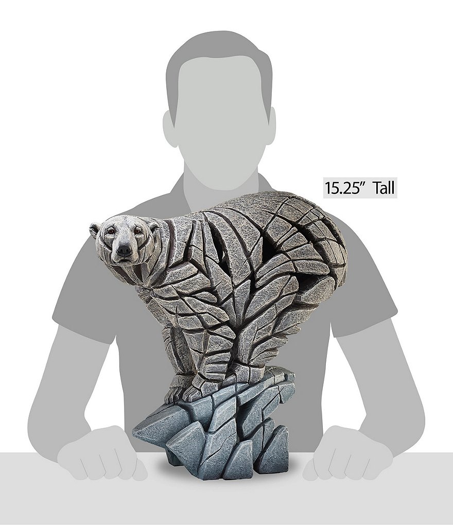 Edge Sculpture by Enesco Polar Bear Figure