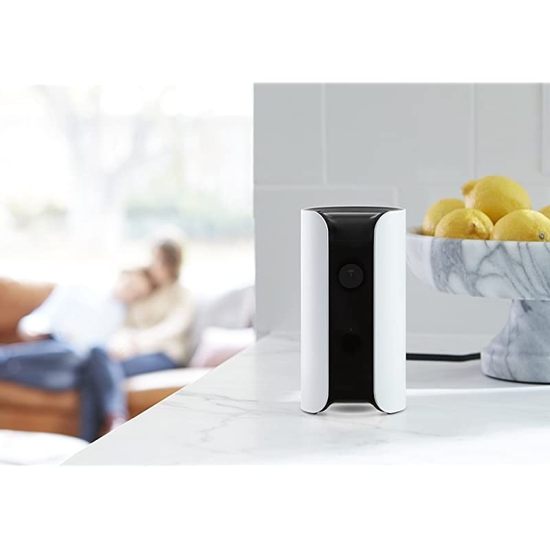 Pro Indoor Home Security Camera with Premium Service (1 YR Free Incl.) | 90dB Siren, Climate Monitor, 2-Way Talk, 30-Day Video History, Motion Detection, 1080p HD, Alexa, Google, Baby Monitor