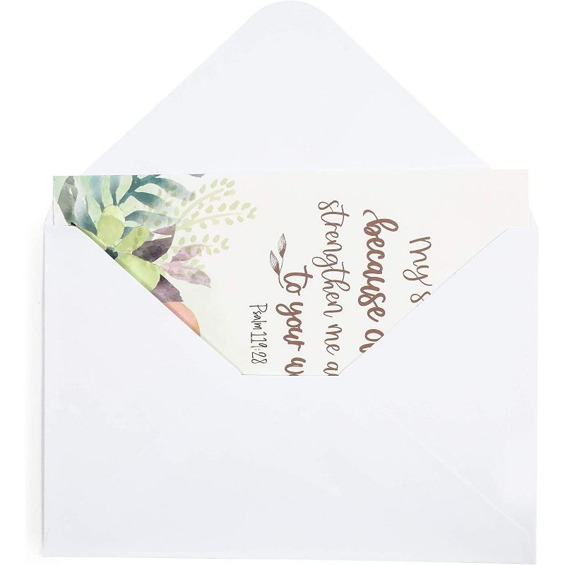 36-Pack Sympathy Cards with Bible Verses Religious Quotes, Envelopes Included, 4x6