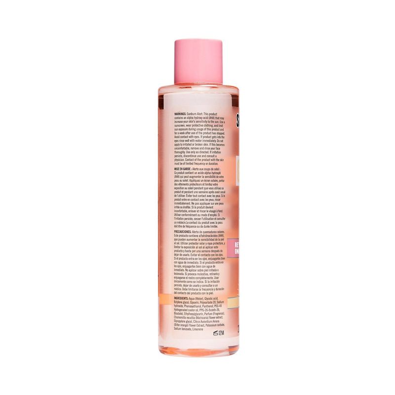 Soap & Glory In the Glow How Vitamin C 5% Glycolic Acid Exfoliating Tonic - 6.7 fl oz