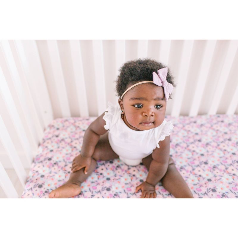 Copper Pearl Premium Crib Sheet - Morgan