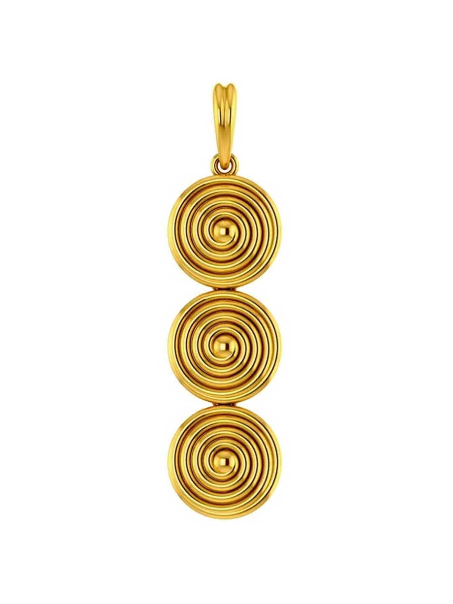 P.C. Chandra Jewellers 18k Yellow Gold Pendant