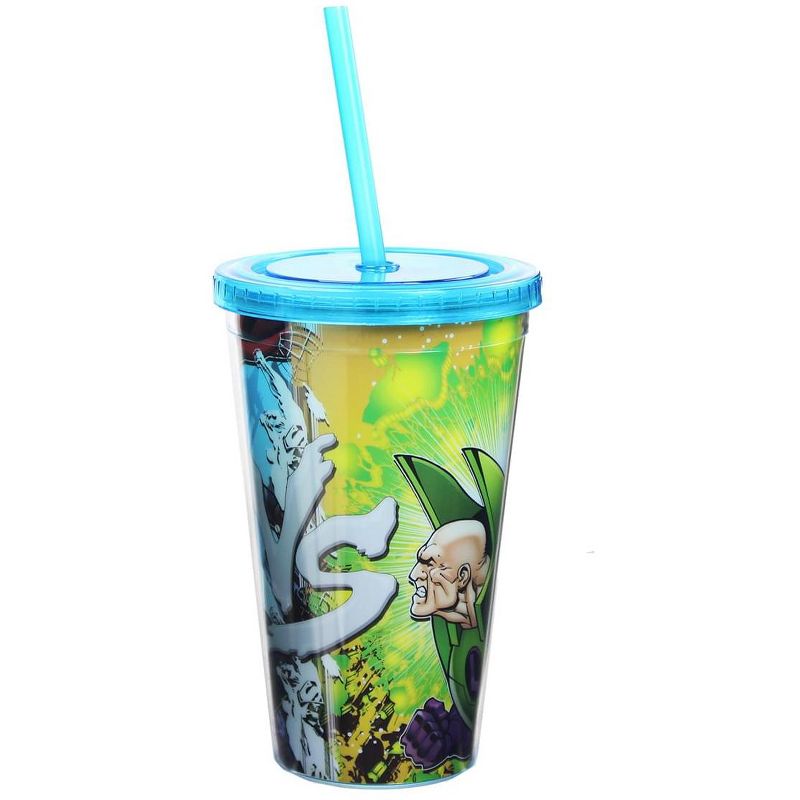 Nerd Block Superman vs Lex Luthor 16oz Carnival Cup