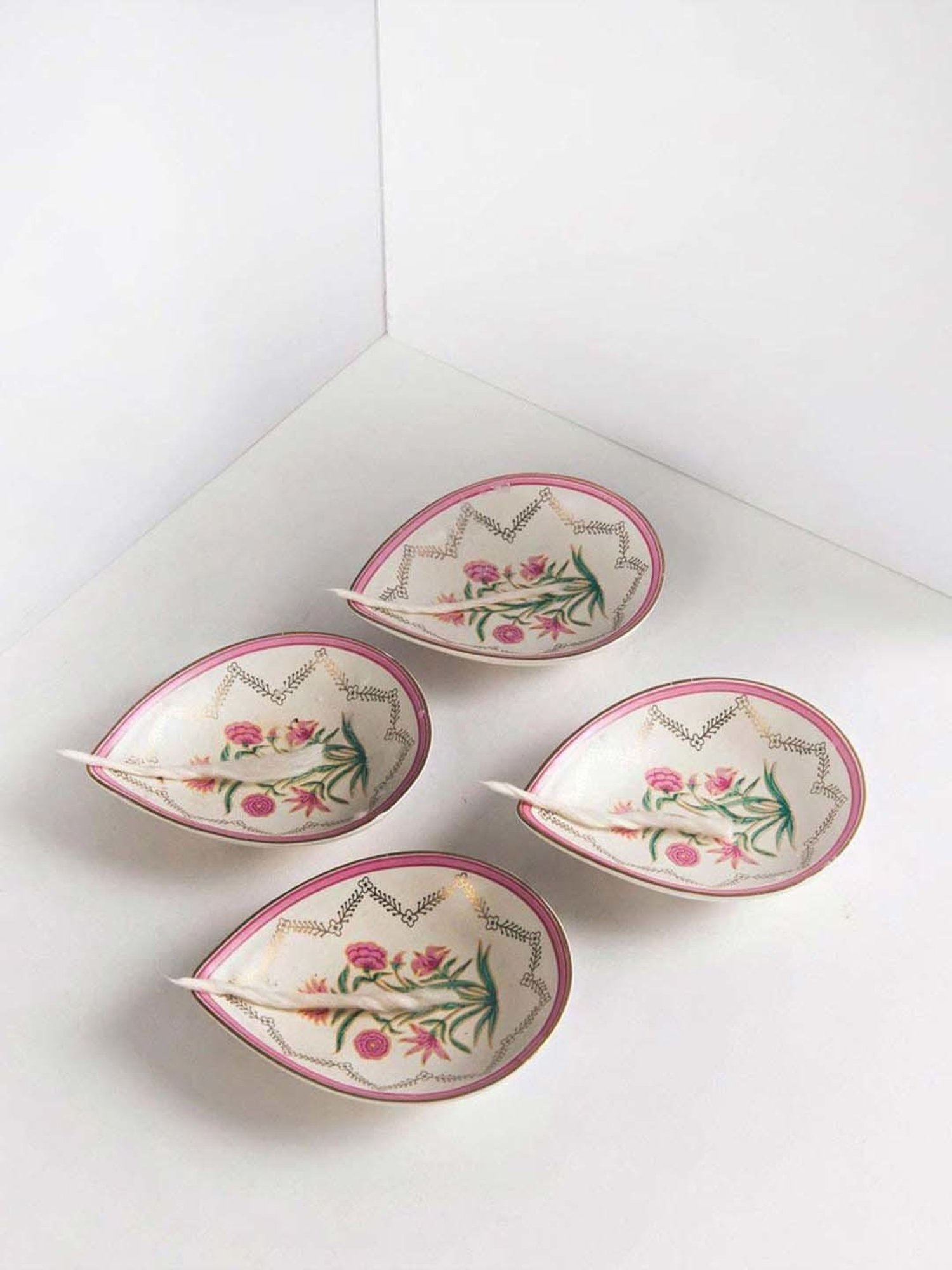 eCraftIndia Golden Handcrafted Engraved Palm Buddha Decorative Showpiece