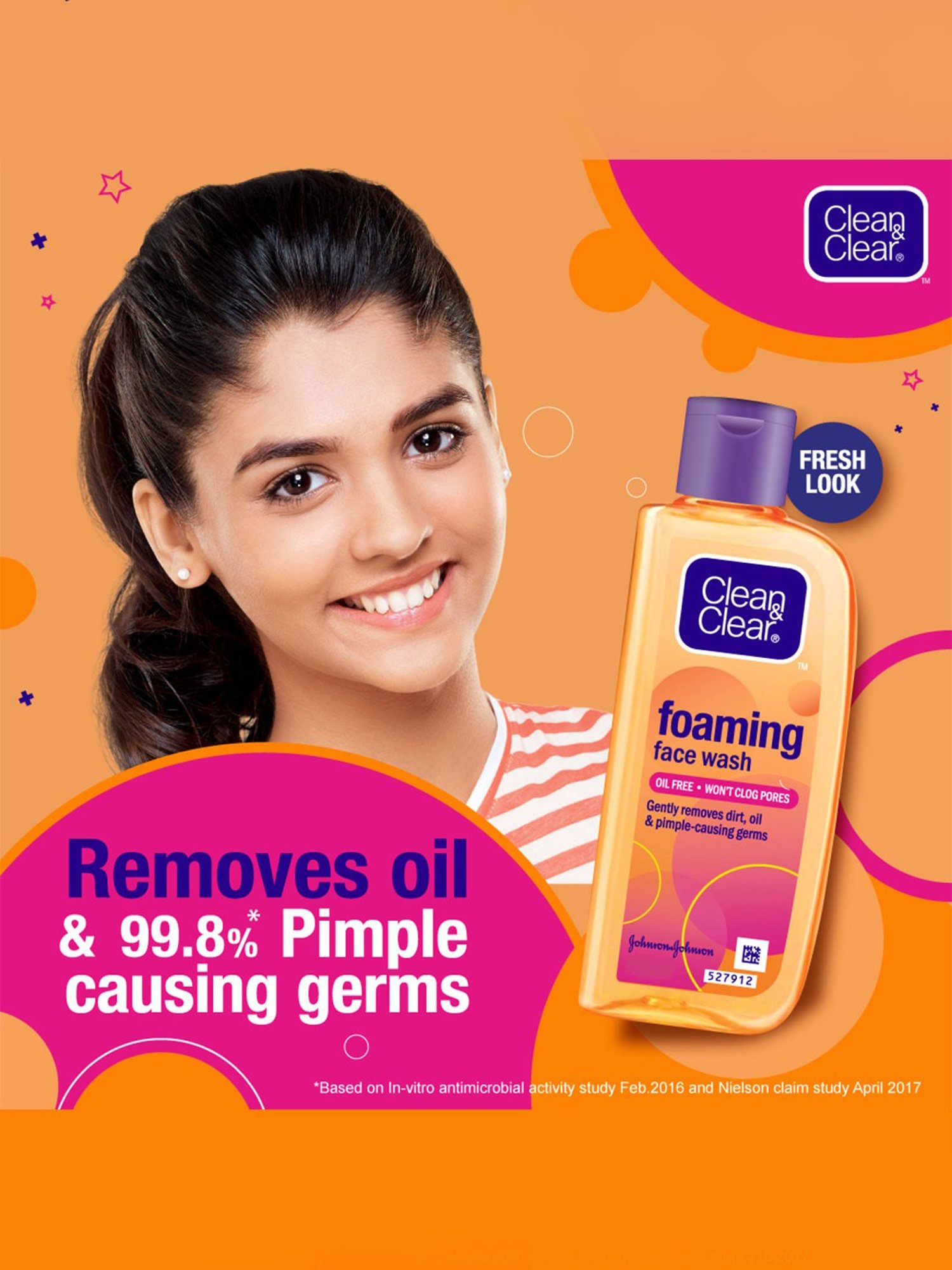 Clean & Clear Foaming Face Wash - 240 ml