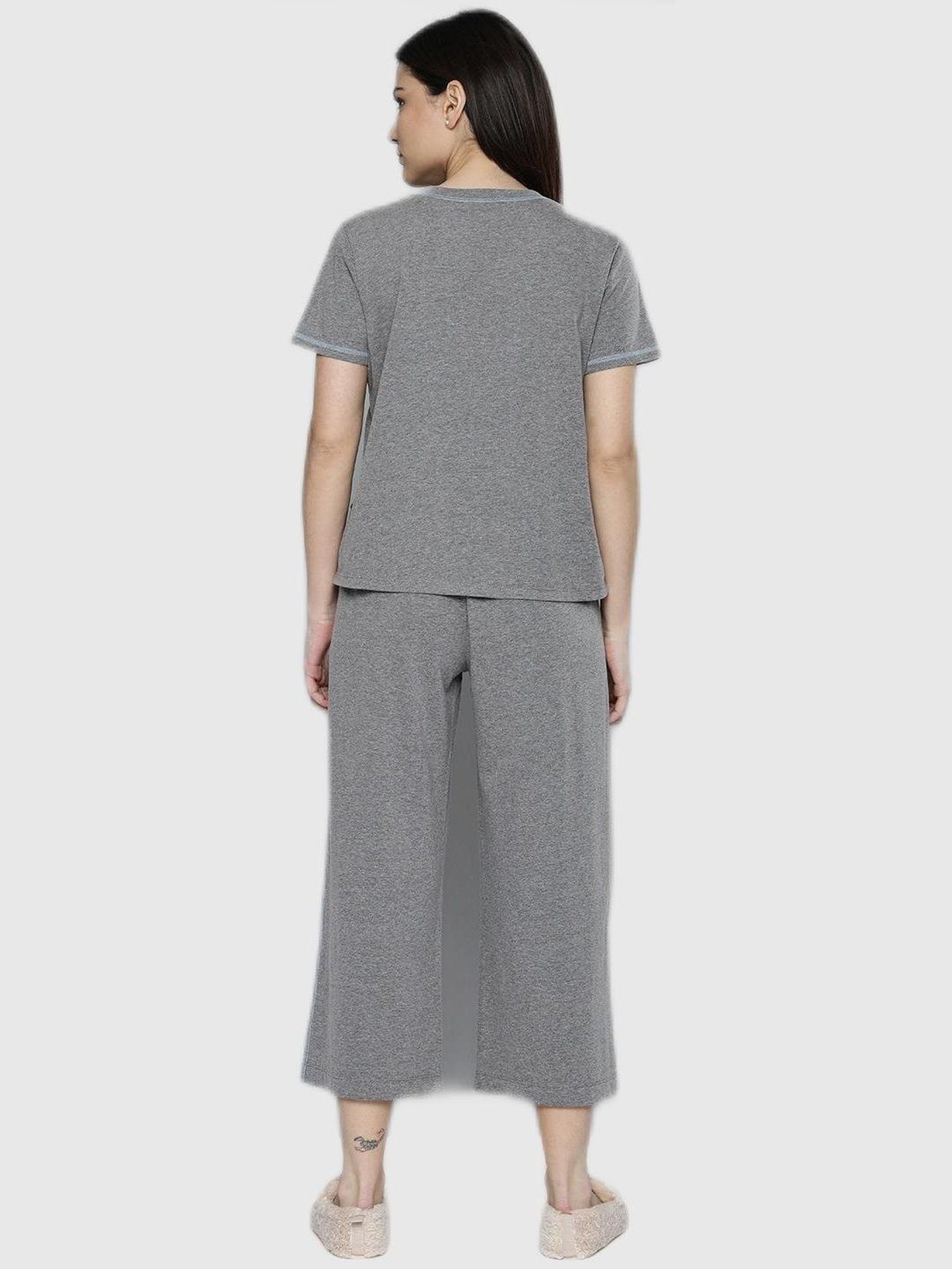Chemistry Grey Pajama Set