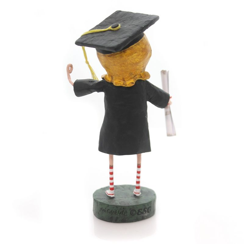 Lori Mitchell 6.0" Lady Graduate Figurine Graduation Diploma Cap  -  Decorative Figurines