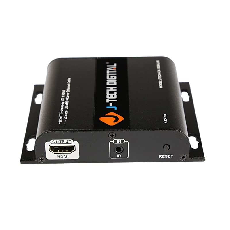 HDbitT Series ONE to Many Connection Ultra HD 4K HDMI Extender Over TCP/IP Ethernet/Over Single Cat5e/cat6 Cable Ultra HD 4K HDMI1.4 with IR Remote - Up to 400 Ft (RX Only)
